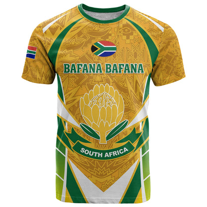 South Africa Soccer T-Shirt Come On Bafana Bafana Graphic Tee