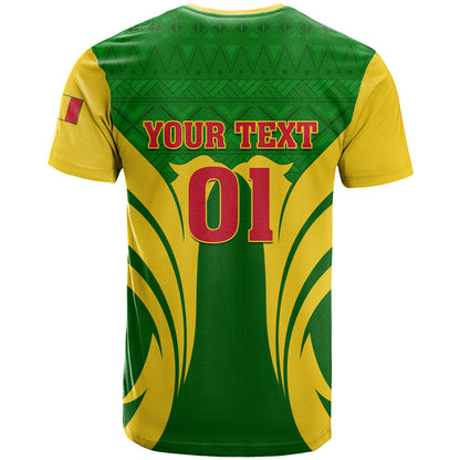 Mali Football T-Shirt Tous Derriere Les Aigles Du Mali Graphic Tee