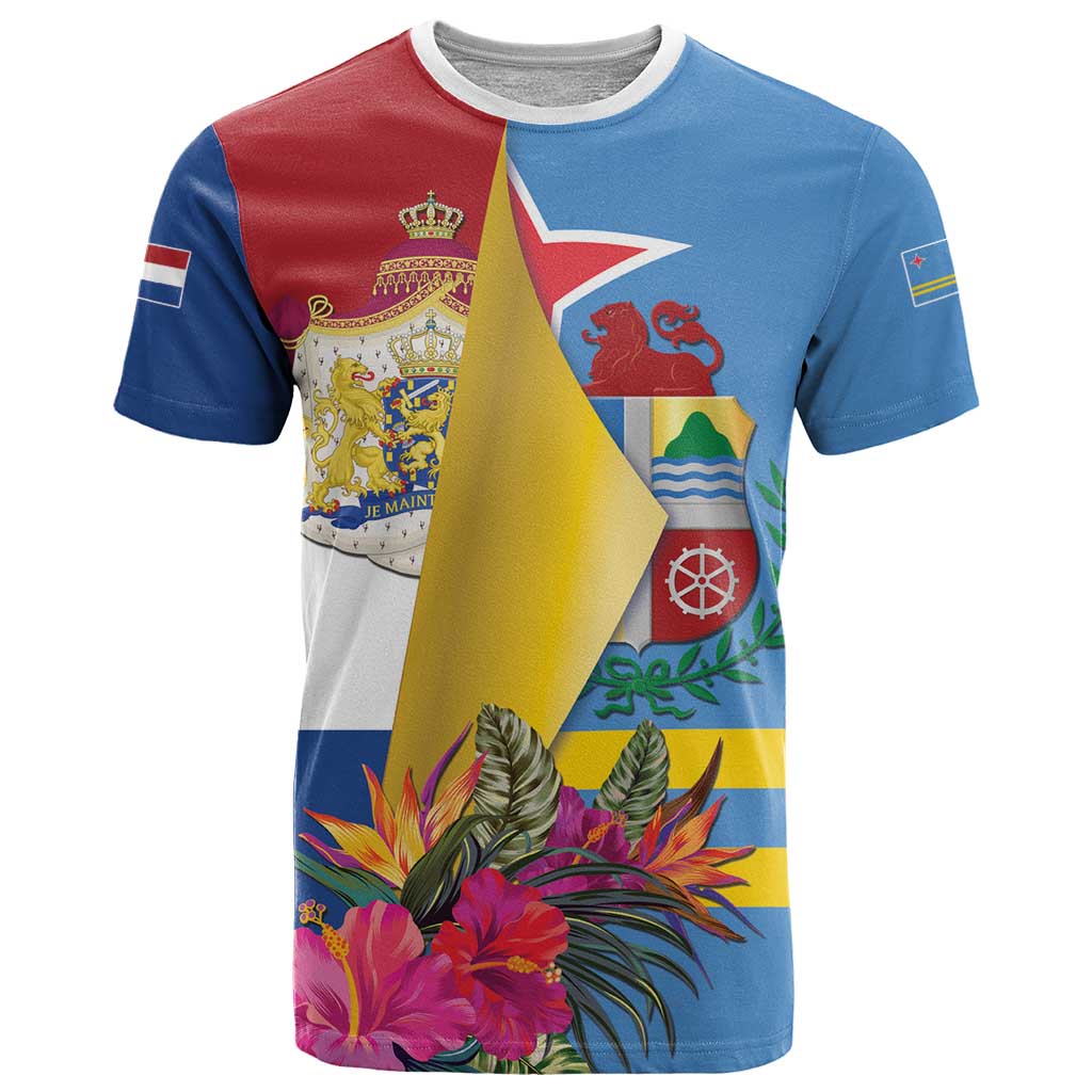 Aruba-Netherlands T-Shirt Tropical Unique Style Graphic Tee