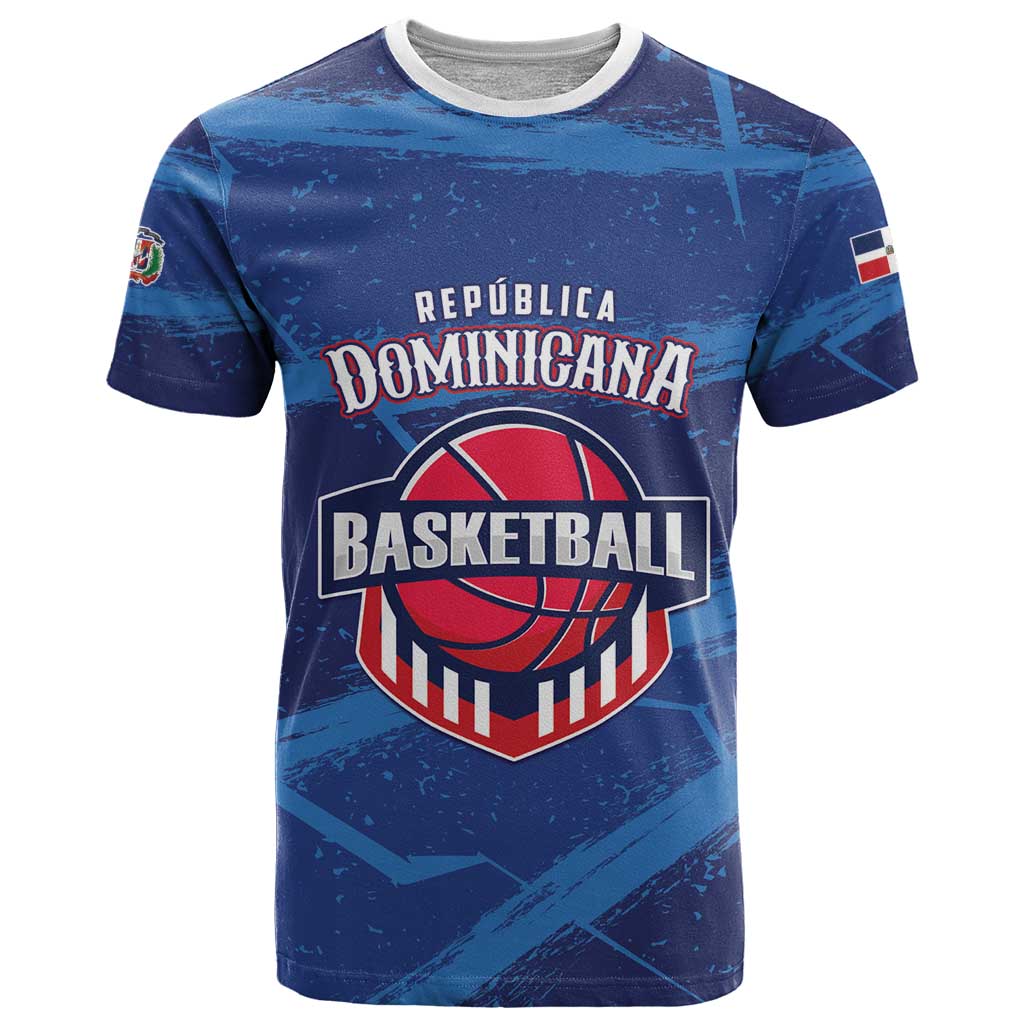 Custom Dominican Republic Basketball T-Shirt Enjoy The Game Graphic Tee