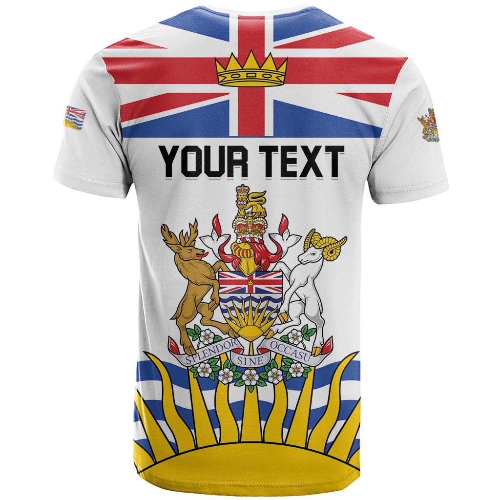 Personalized Canada British Columbia Province T-Shirt Splendor sine occasu Graphic Tee