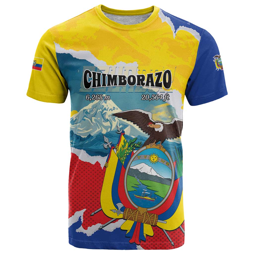 Personalized Ecuador Chimborazo Mountain T-Shirt La Sultana de Los Andes Graphic Tee