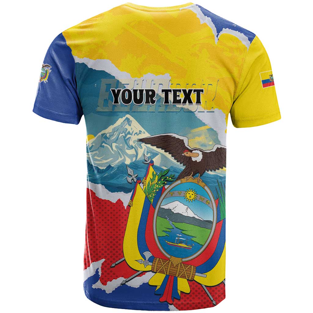 Personalized Ecuador Chimborazo Mountain T-Shirt La Sultana de Los Andes Graphic Tee