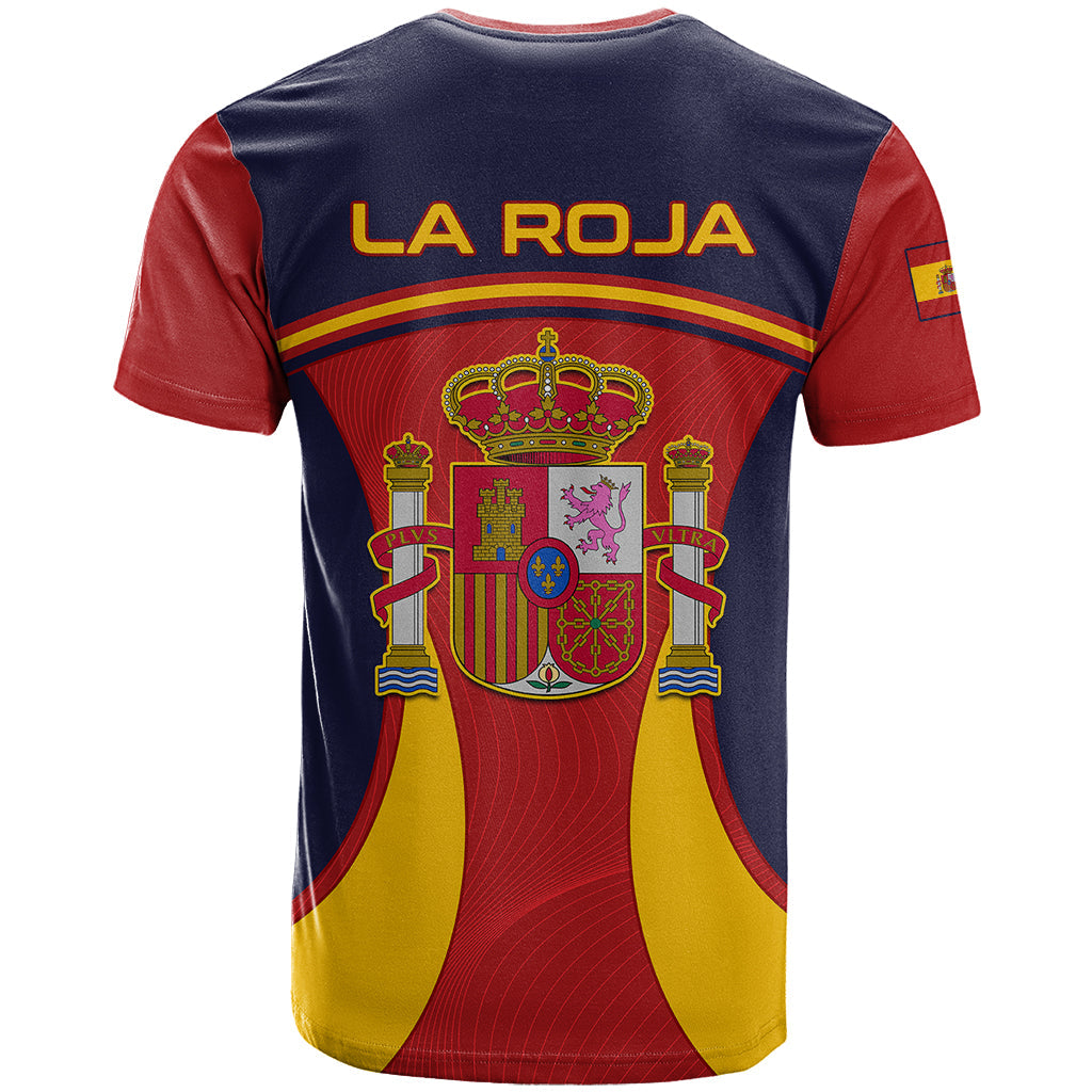 Spain Football T-Shirt La Roja 2024 Sporty Style Graphic Tee