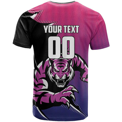 Custom Colombo Cricket Strikers T-Shirt Strike To Conquer Graphic Tee