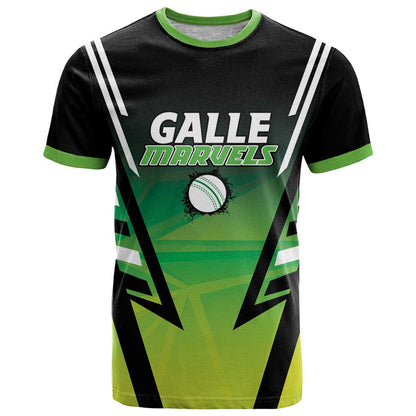 Custom Galle Cricket Marvels T-Shirt Api Galle Boys Graphic Tee