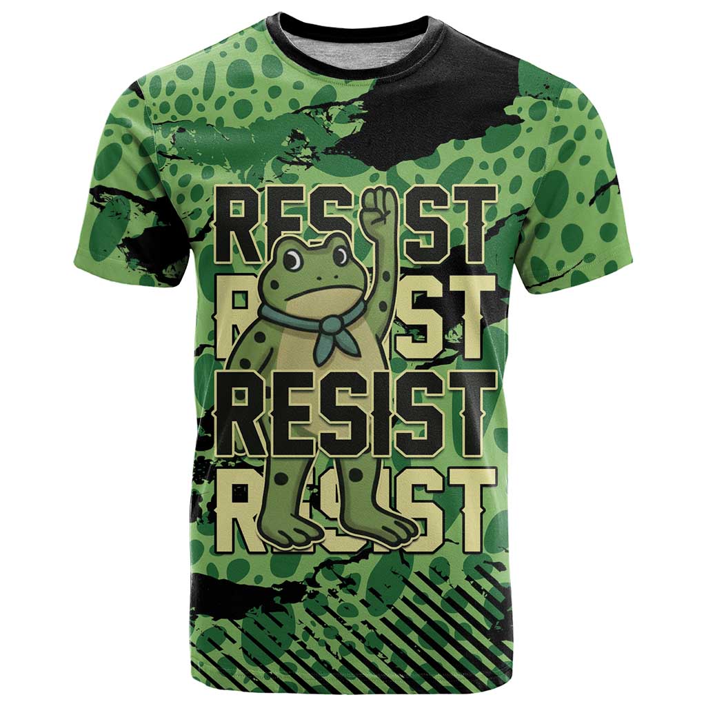 Personalized Portland Frog Protest T-Shirt Only You Can Prevent Fascism Graphic Tee