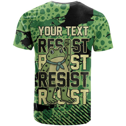 Personalized Portland Frog Protest T-Shirt Only You Can Prevent Fascism Graphic Tee