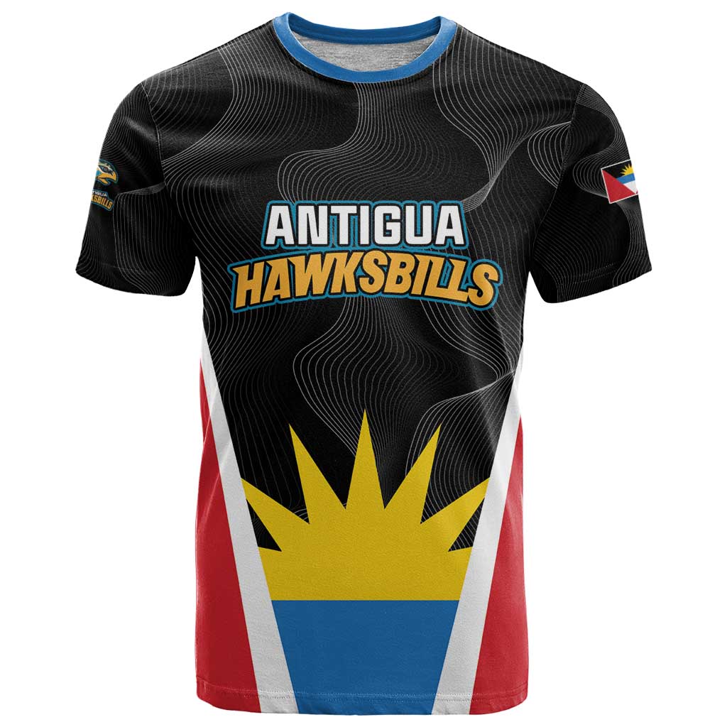 Custom Antigua Cricket Hawksbills T-Shirt Each Endeavouring All Achieving Graphic Tee
