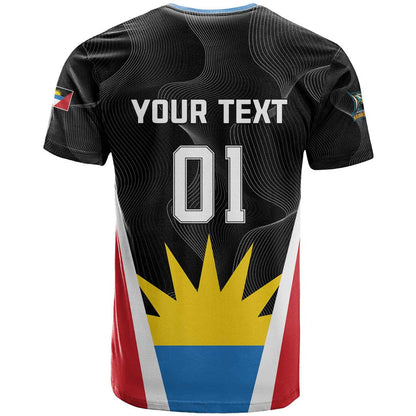 Custom Antigua Cricket Hawksbills T-Shirt Each Endeavouring All Achieving Graphic Tee