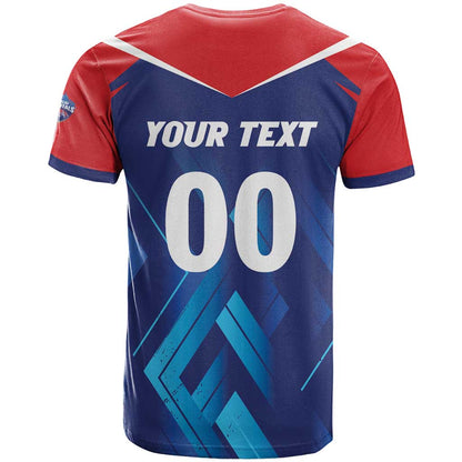 Custom Capitals Delhi 2025 Cricket T-Shirt Fight Till The End Graphic Tee