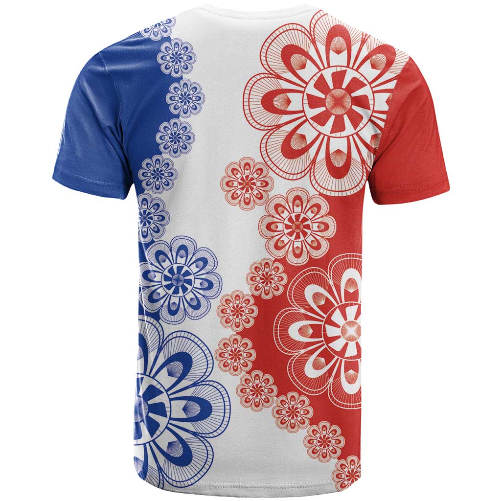 Paraguay Nanduti Traditional Lace Stylized T-Shirt Graphic Tee