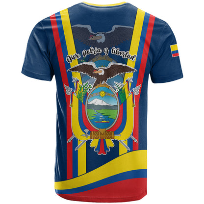Ecuador Independence Day T-Shirt Monumento a la Independencia Quito 10th August Graphic Tee