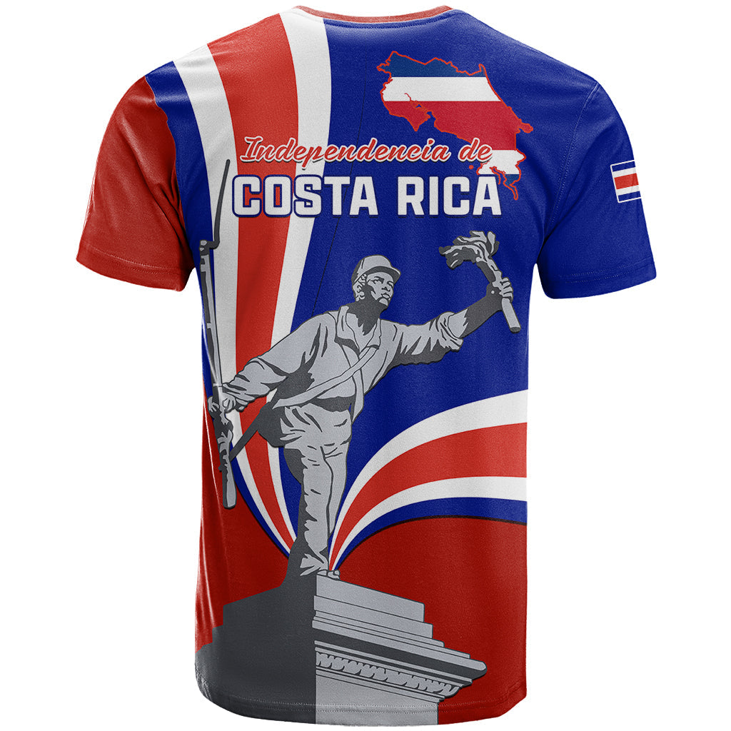 Costa Rica Independence Day T-Shirt Juan Santamaria National Hero Graphic Tee