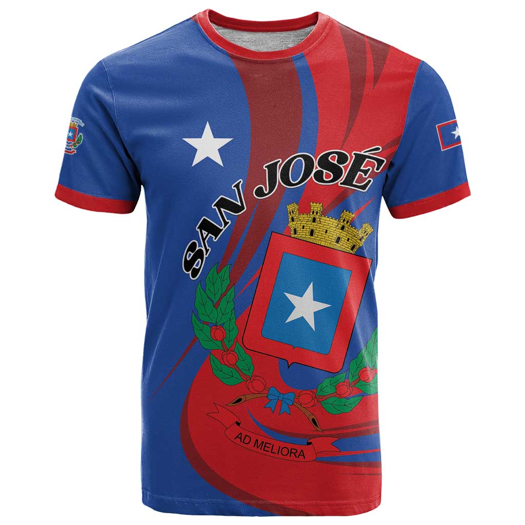 Personalized Costa Rica San José T-Shirt Ad Meliora Graphic Tee