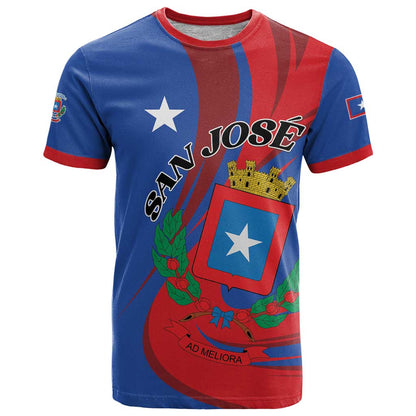 Personalized Costa Rica San José T-Shirt Ad Meliora Graphic Tee