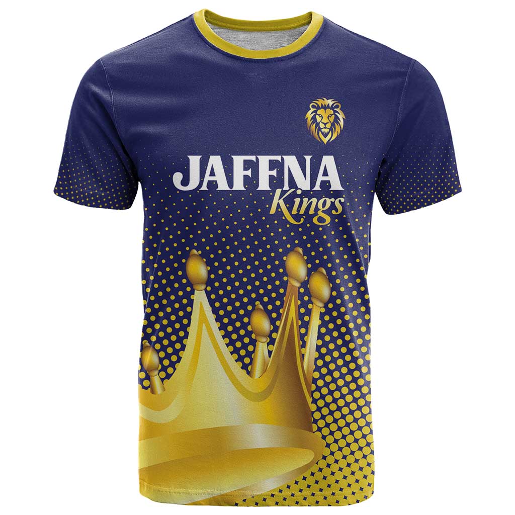 Custom Jaffna Cricket Kings T-Shirt The Kings Of The North Graphic Tee