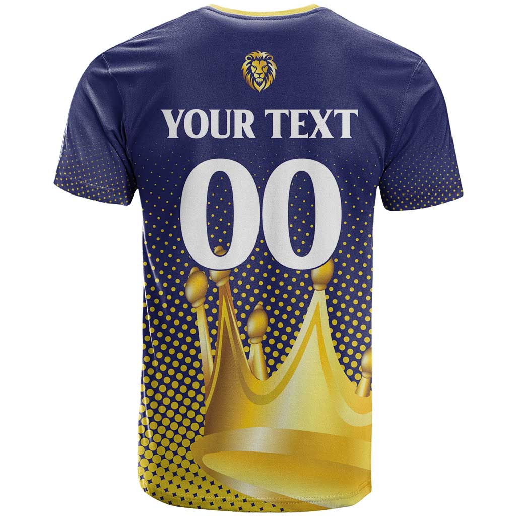 Custom Jaffna Cricket Kings T-Shirt The Kings Of The North Graphic Tee