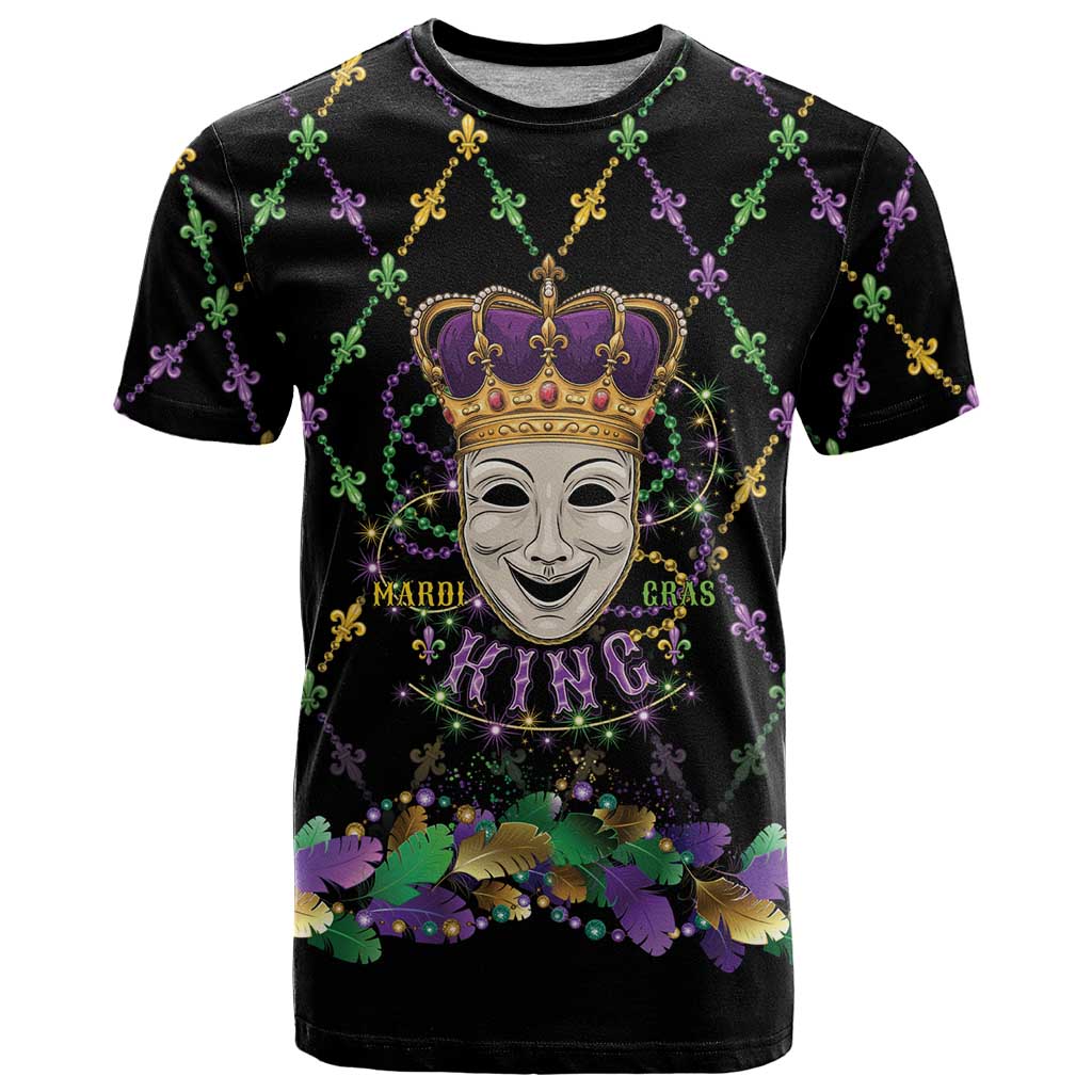 Mardi Gras Queen T-Shirt Let the Good Times Roll Graphic Tee