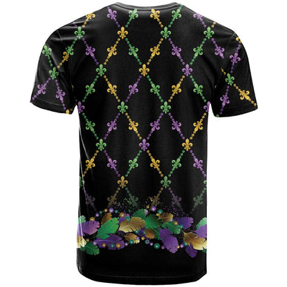 Mardi Gras Queen T-Shirt Let the Good Times Roll Graphic Tee