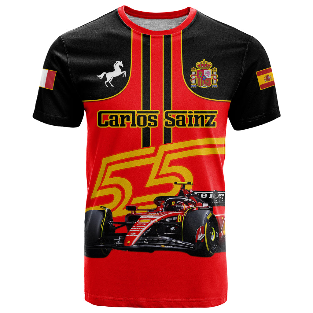 Carlos Sainz 55 T-Shirt Singapore GP Graphic Tee