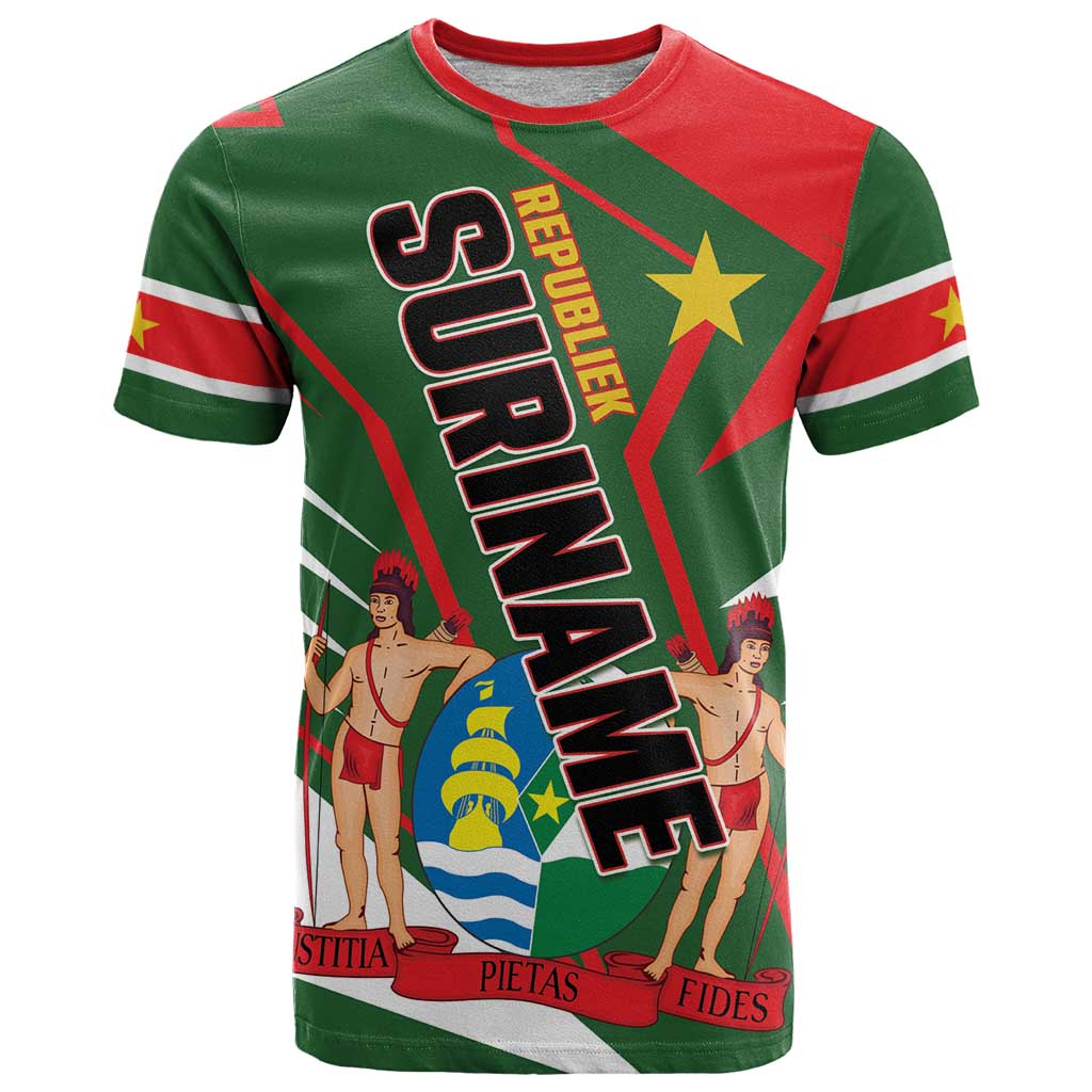 Republiek Suriname T-Shirt Special Edition Graphic Tee