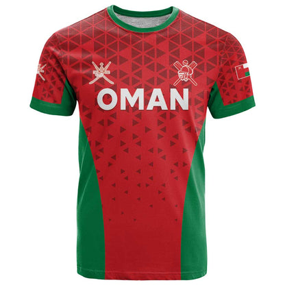 Custom Oman Cricket T-Shirt Team Oman Come On Graphic Tee