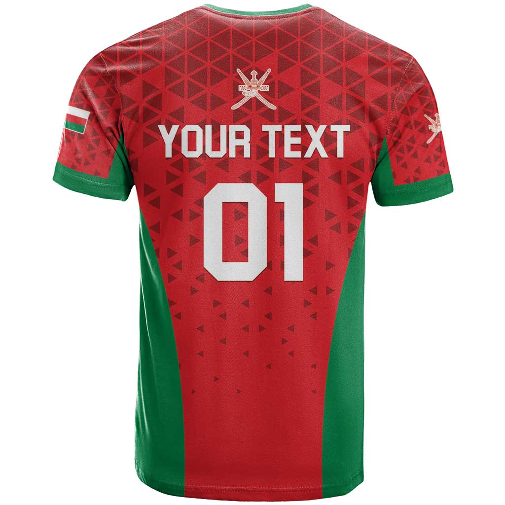 Custom Oman Cricket T-Shirt Team Oman Come On Graphic Tee