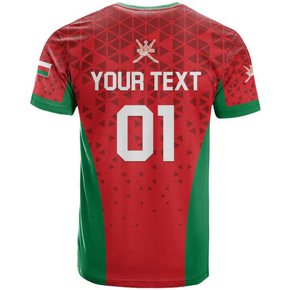 Custom Oman Cricket T-Shirt Team Oman Come On Graphic Tee