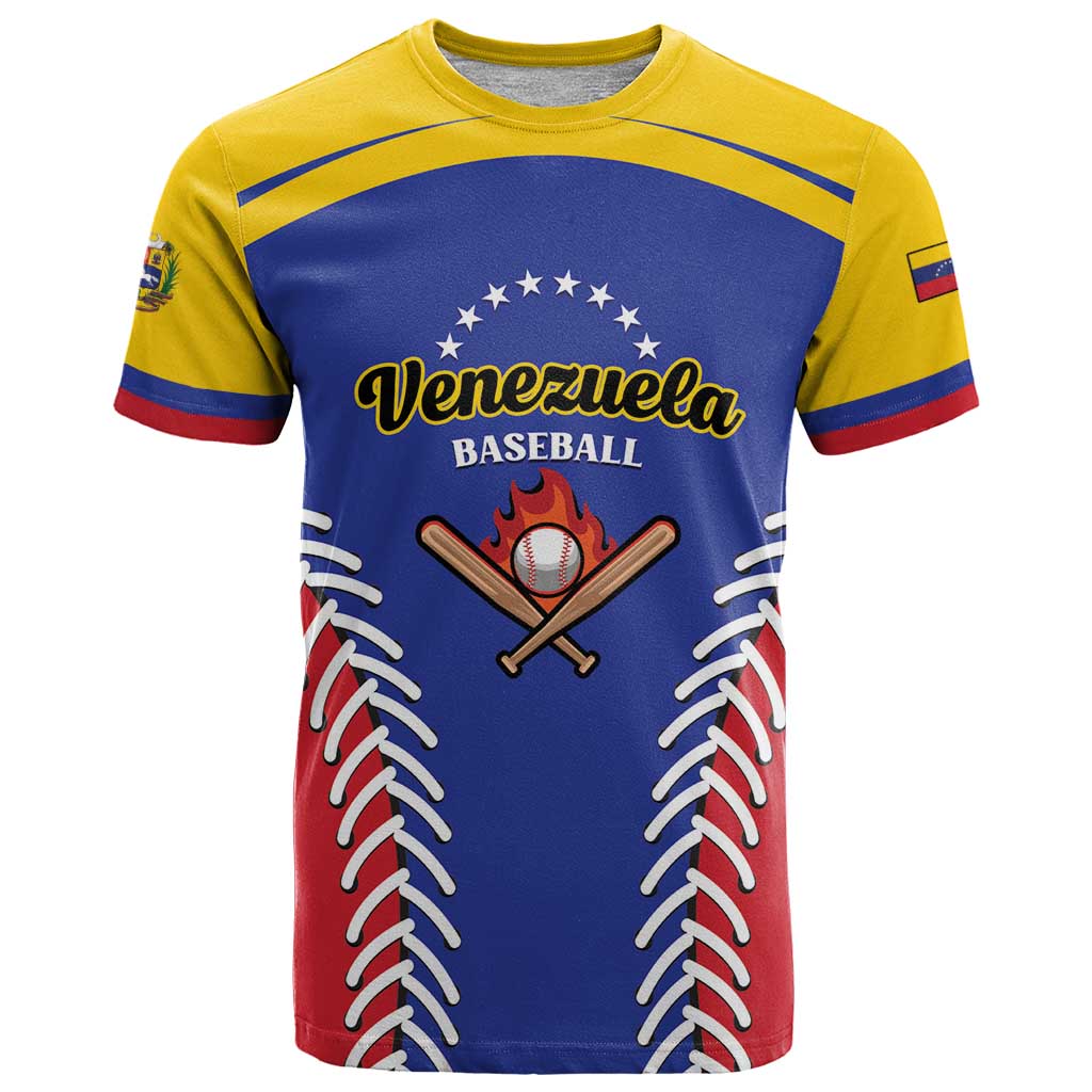 Custom Baseball Venezuela T-Shirt Team Venezuela Go Champions Graphic Tee