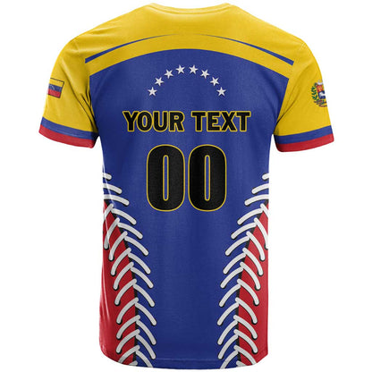 Custom Baseball Venezuela T-Shirt Team Venezuela Go Champions Graphic Tee