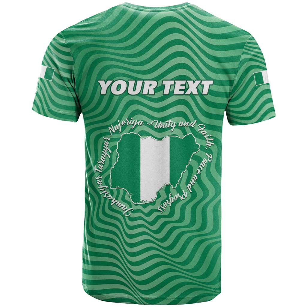 Personalized Nigeria T-Shirt Jamhuriyar Tarayyar Najeriya Graphic Tee