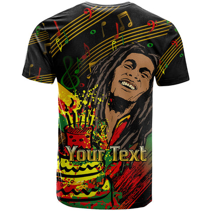 Legend Bob Birthday T-Shirt The Father of Reggae Graphic Tee