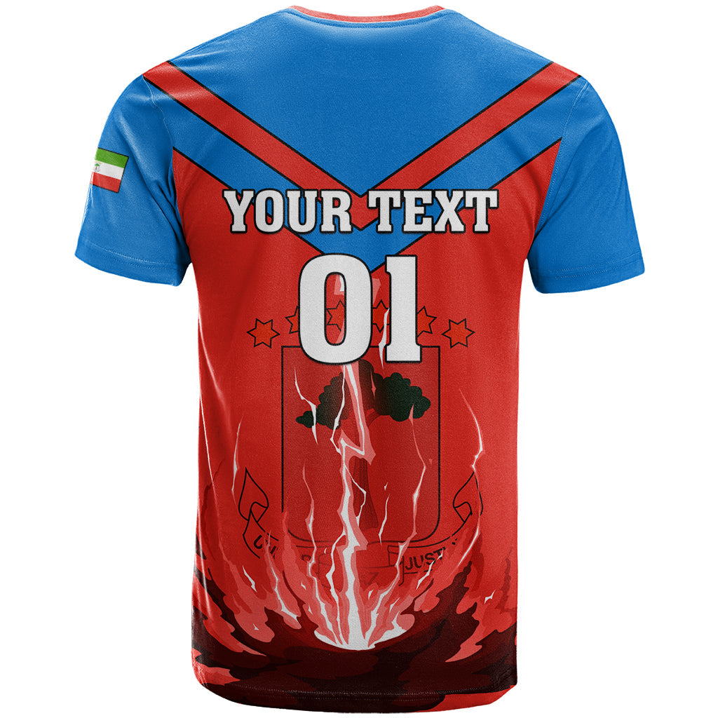 Equatorial Guinea Football T-Shirt Come On Nzalang Nacional Graphic Tee