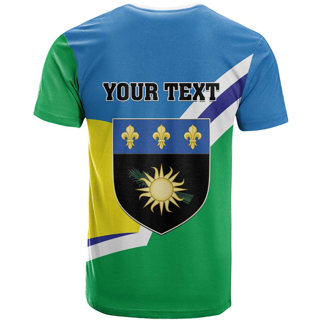 Personalised Guadeloupe T-Shirt Gwadloup Simple Style Graphic Tee