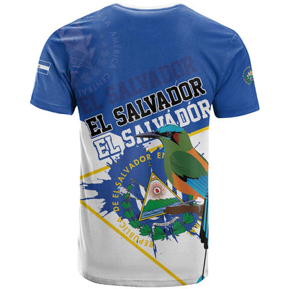 El Salvador Independence Day 1821 T-Shirt Graphic Tee