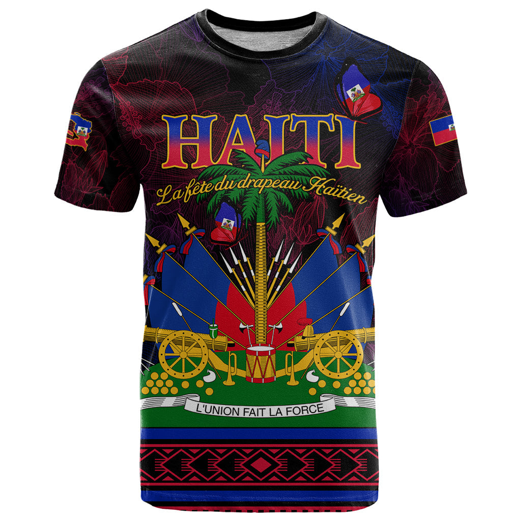 Haitian Flag Day T-Shirt La fete du drapeau Haitien Graphic Tee