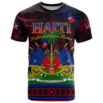 Haitian Flag Day T-Shirt La fete du drapeau Haitien Graphic Tee