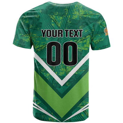 Custom Sri Lanka Rugby T-Shirt Tuskers Go Champions Graphic Tee