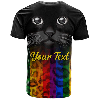 Personalised Ally Cat T-Shirt National Coming Out Day Graphic Tee