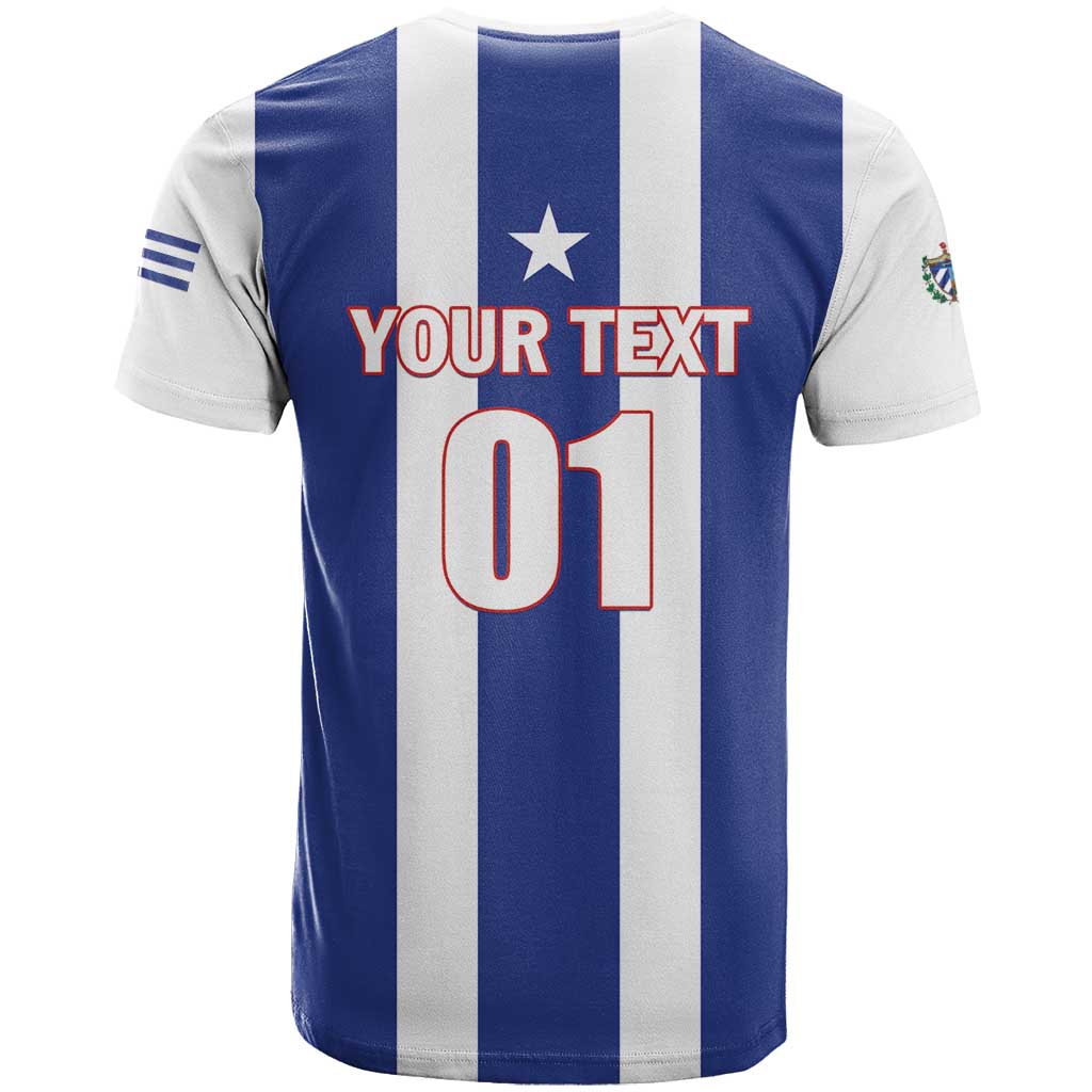Custom Cuba Football T-Shirt Los Leones del Caribe Graphic Tee