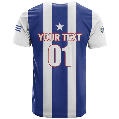 Custom Cuba Football T-Shirt Los Leones del Caribe Graphic Tee
