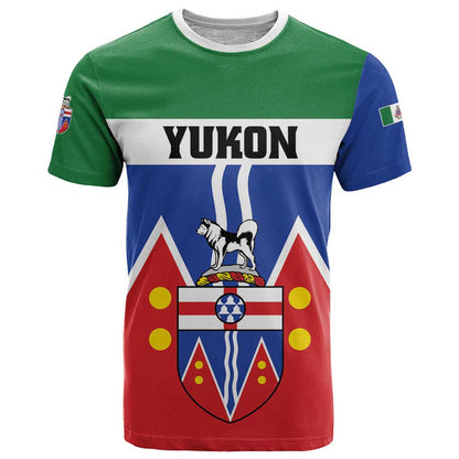 Personalized Canada Yukon Territories T-Shirt Larger Than Life Graphic Tee