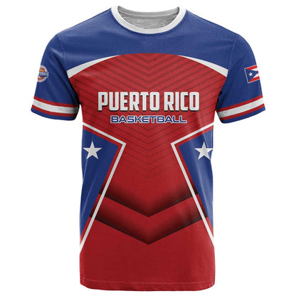Personalized Puerto Rico Basketball T-Shirt Magnificos Go Champion Graphic Tee