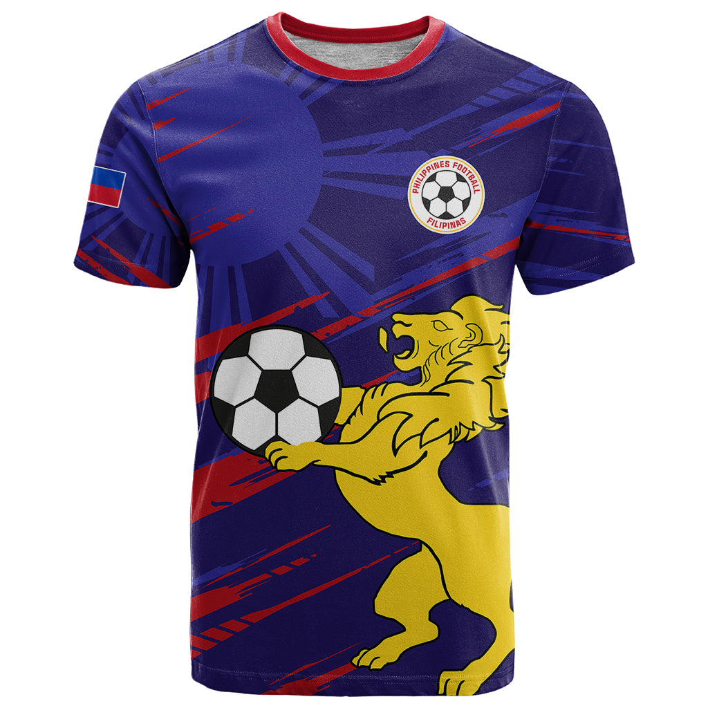 Personalised Philippines Football T-Shirt Filipinas Lion Sporty Style Graphic Tee