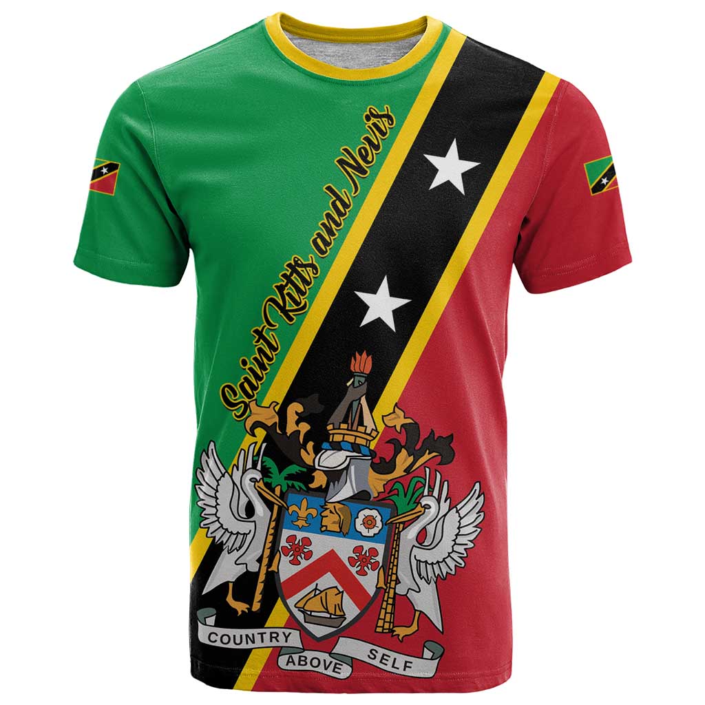 Saint Kitts and Nevis T-Shirt Country Above Self Graphic Tee