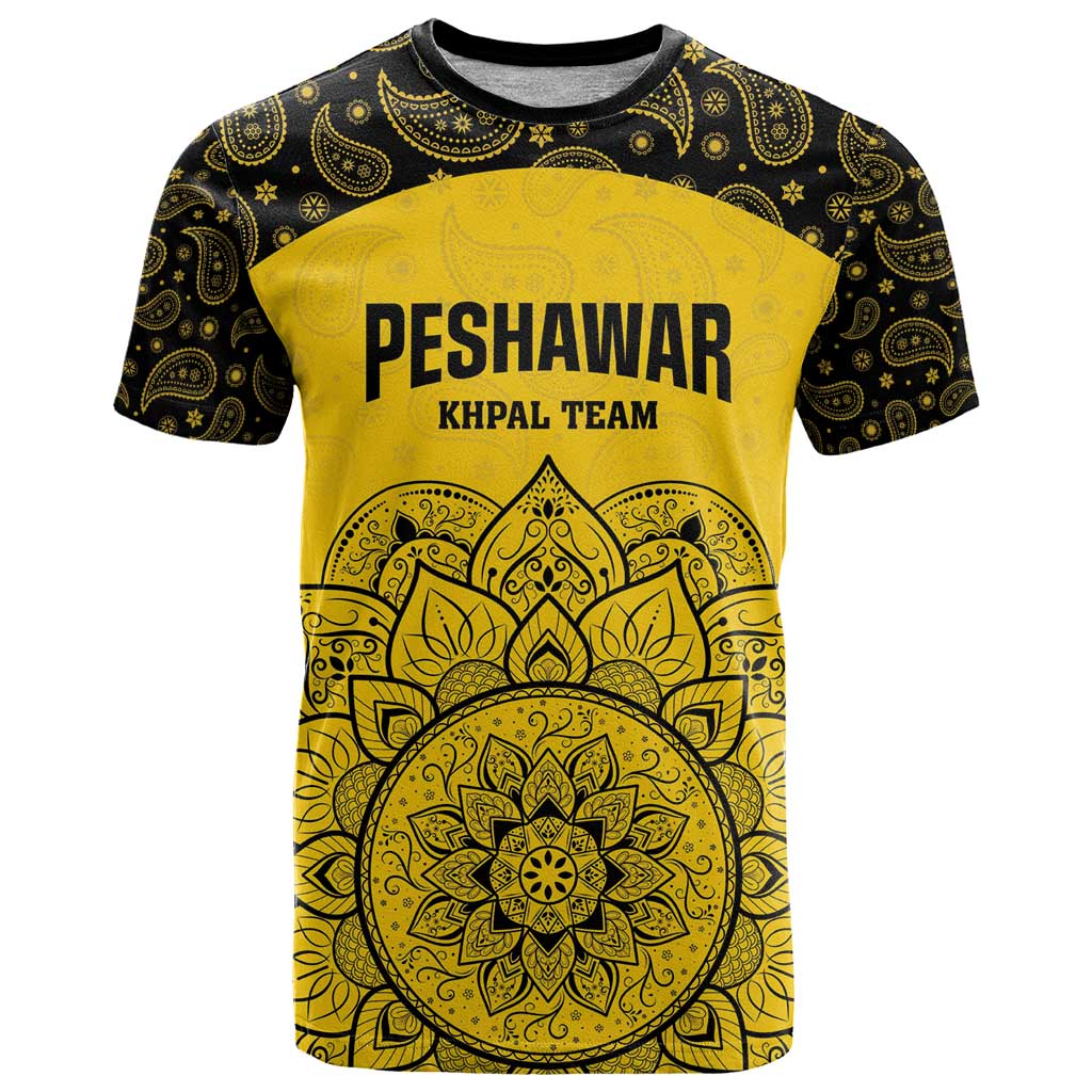 Custom Peshawar Cricket T-Shirt Hum Zalmi Hum Peshawar Graphic Tee