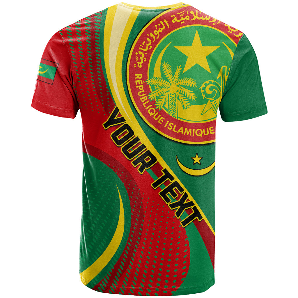 Personalised Mauritania Independence Day T-Shirt Mauritanian Seal Special Version Graphic Tee