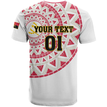 Angola Football T-Shirt Go Palancas Negras White Version Graphic Tee