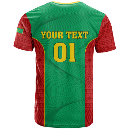 Mauritania Football T-Shirt Go Lions of Chinguetti Graphic Tee